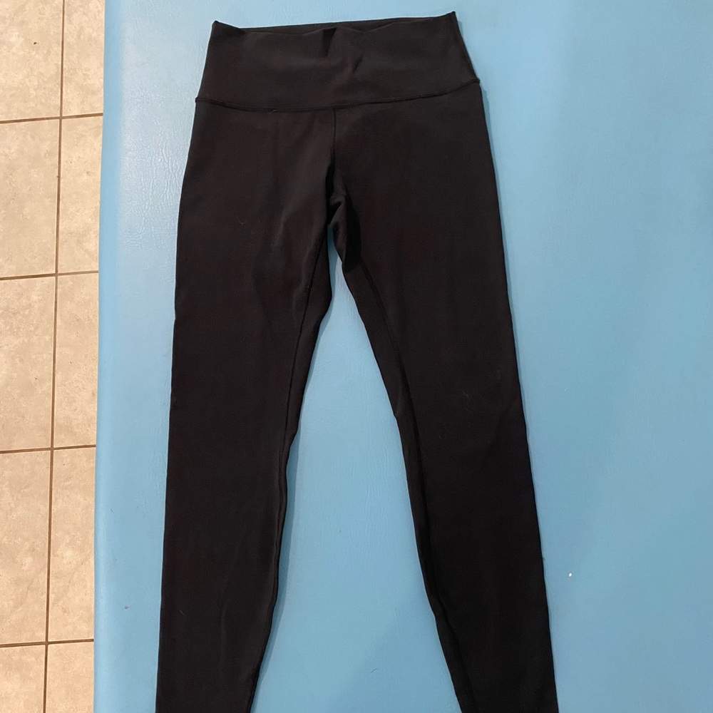 Lululemon Black Wunder Under Tights
